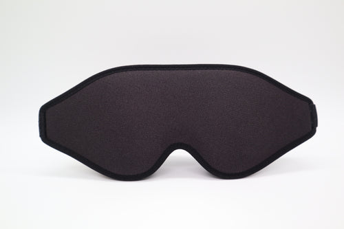 3D Contour Sleep Mask black front